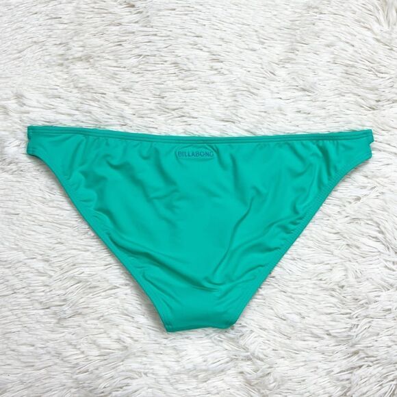 Billabong Sol Searcher Tropic Shore Teal Side Tab Bikini Bottoms Size Large - Picture 3 of 4